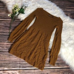 Anthropologie Knitted Knotted tunic